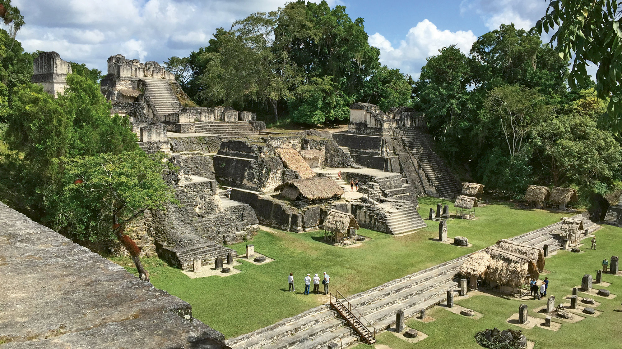 The Grand Square is at the epicenter of the site.