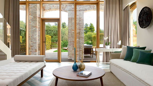 The inside of a suite at the JW Marriott Venice Resort & Spa. The inside of a suite at the JW Marriott Venice Resort & Spa.