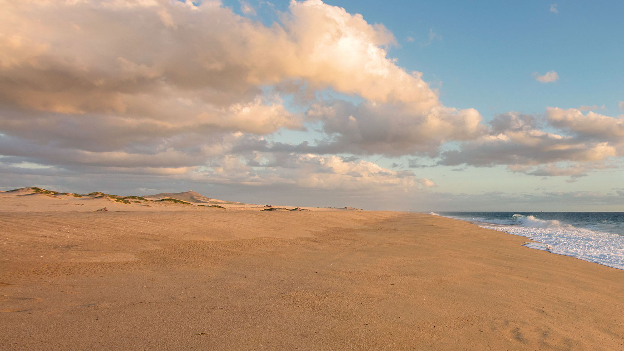 The stretch of beach where Rancho San Lucas will be built.