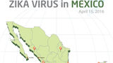 Updated Mexico Zika map
