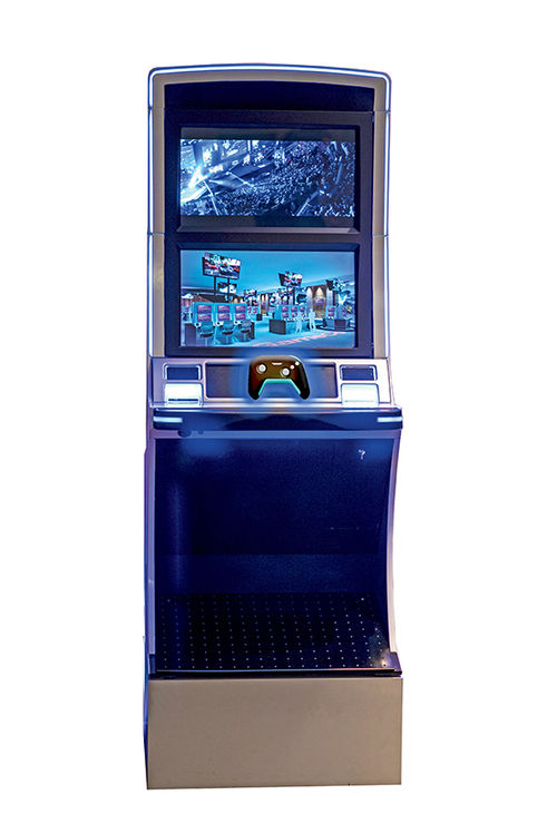 GameCo’s video-game gambling machine is an arcade-meets-slots device that comes with its own controller.