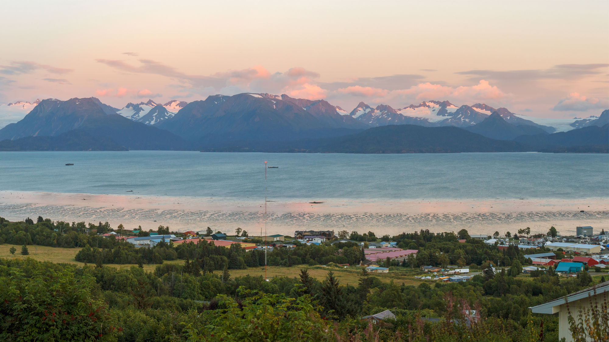 Tutka Bay Lodge is situated on Kachemak Bay, which is also home to a state park and marine research reserve.