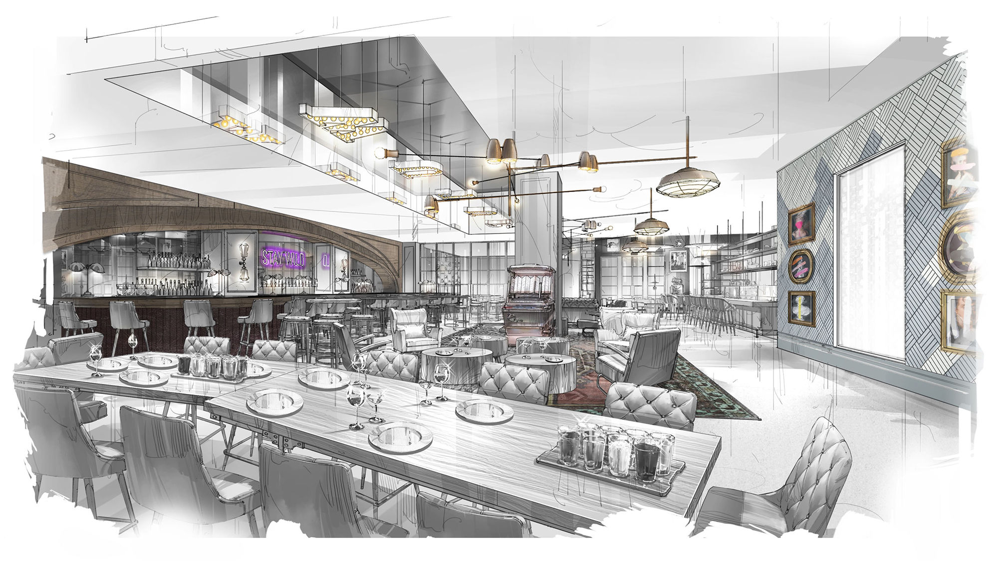 Chef Shawn McClain's third Vegas restaurant will be Libertine Social, a lively dining and drinking experience slated to open this summer at Mandalay Bay.