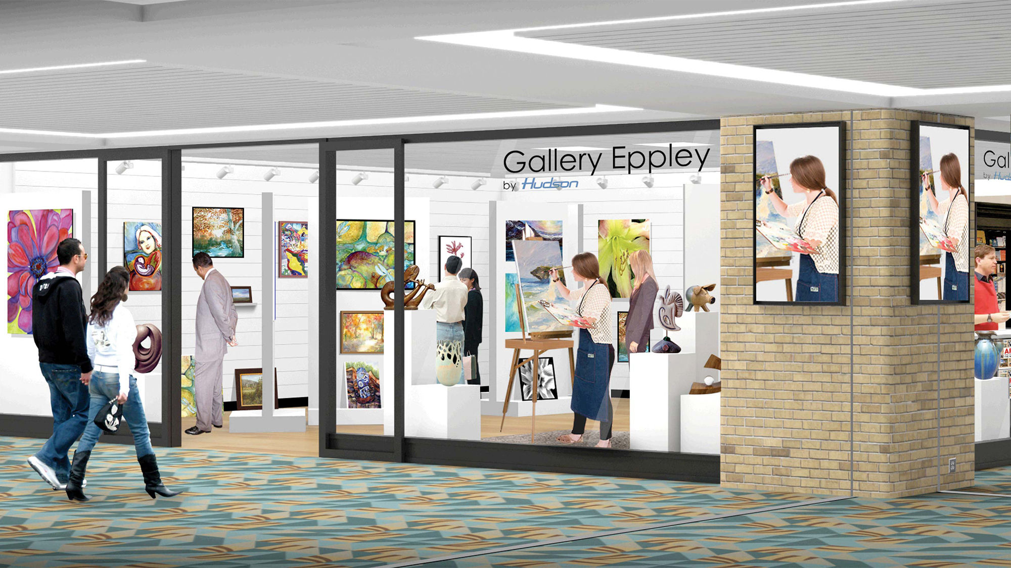 Omaha's airport features works by Midwestern artists