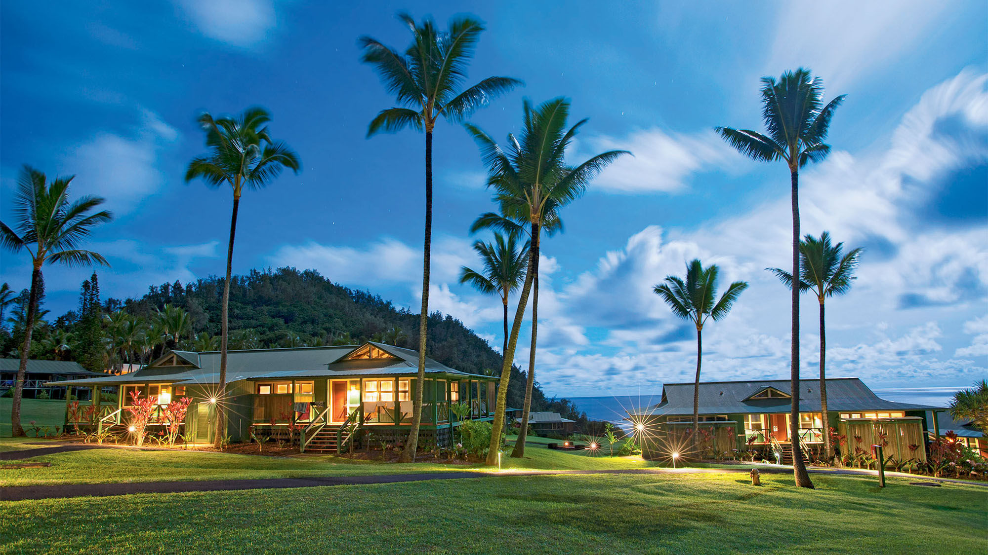 The Travaasa Hana Maui is located on the Valley Isle’s eastern shore.