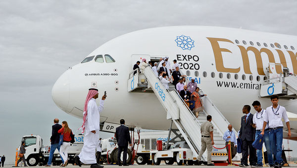 The Airbus A380, with a standard passenger capacity of 544, is the largest passenger aircraft currently in the air and the primary four-engine jet still in use for ultralong-haul flights.