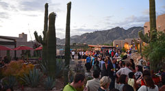 Top travel advisers and suppliers gathered this week at the Westin La Paloma Resort & Spa in Tucson, Ariz., for the annual GTM West event. Pictured here: Attendees enjoy a welcome reception sponsored by Visit Tucson at the historical Hacienda del Sol property.