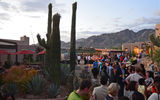Top travel advisers and suppliers gathered this week at the Westin La Paloma Resort & Spa in Tucson, Ariz., for the annual GTM West event. Pictured here: Attendees enjoy a welcome reception sponsored by Visit Tucson at the historical Hacienda del Sol property.