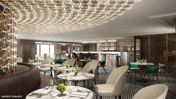 The Bistro Mozart, where light snacks will be served.