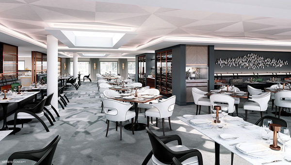 The Waterside will be the Mozart's main restaurant.