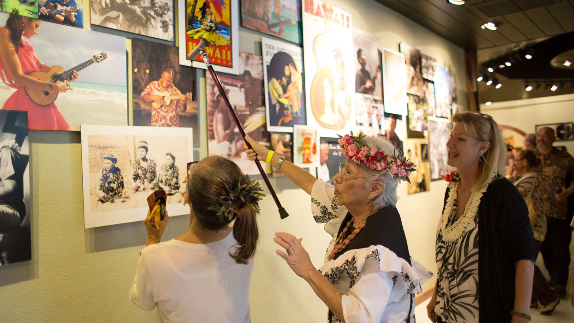 A new Polynesian Cultural Center exhibit discusses the ukulele's colorful history.