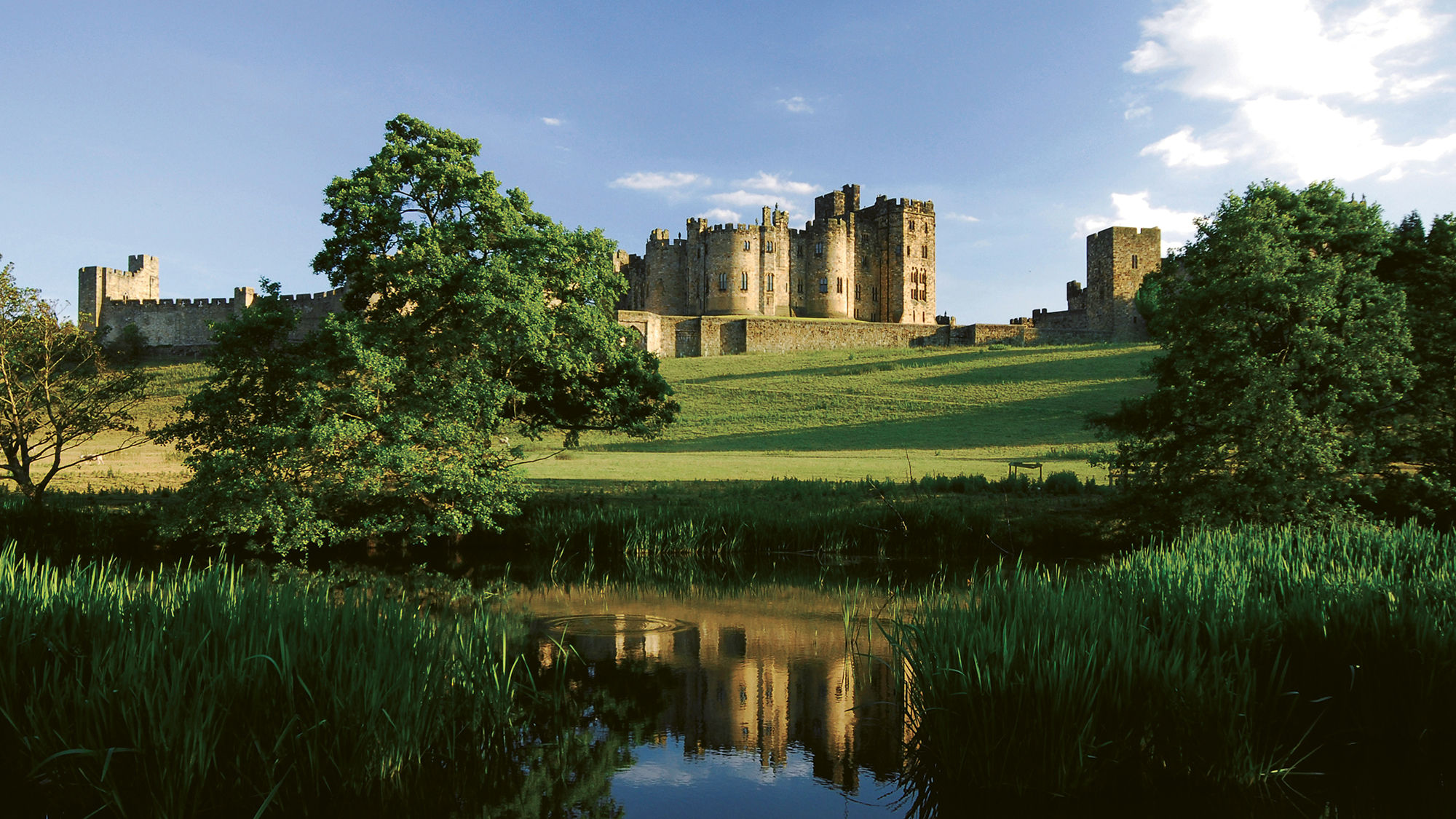 Alnwick Castle was used to film scenes for “Downton Abbey” and two Harry Potter movies.