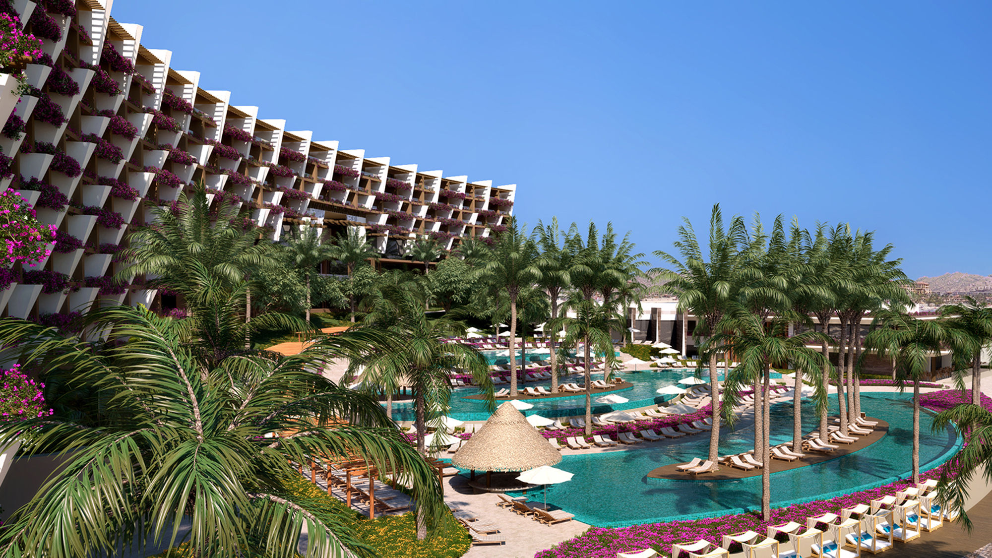 A rendering of the Grand Velas Los Cabos.