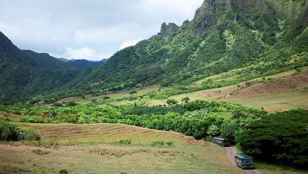 Kualoa Ranch on Oahu has many options for active vacationers. Kualoa Ranch on Oahu has many options for active vacationers.