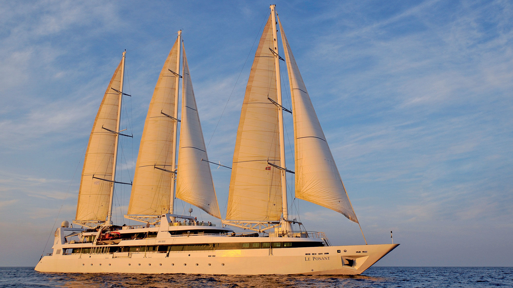 "Cuba by Land & Sea: A People-to-People Cruise" will use the sailing yacht Le Ponant.