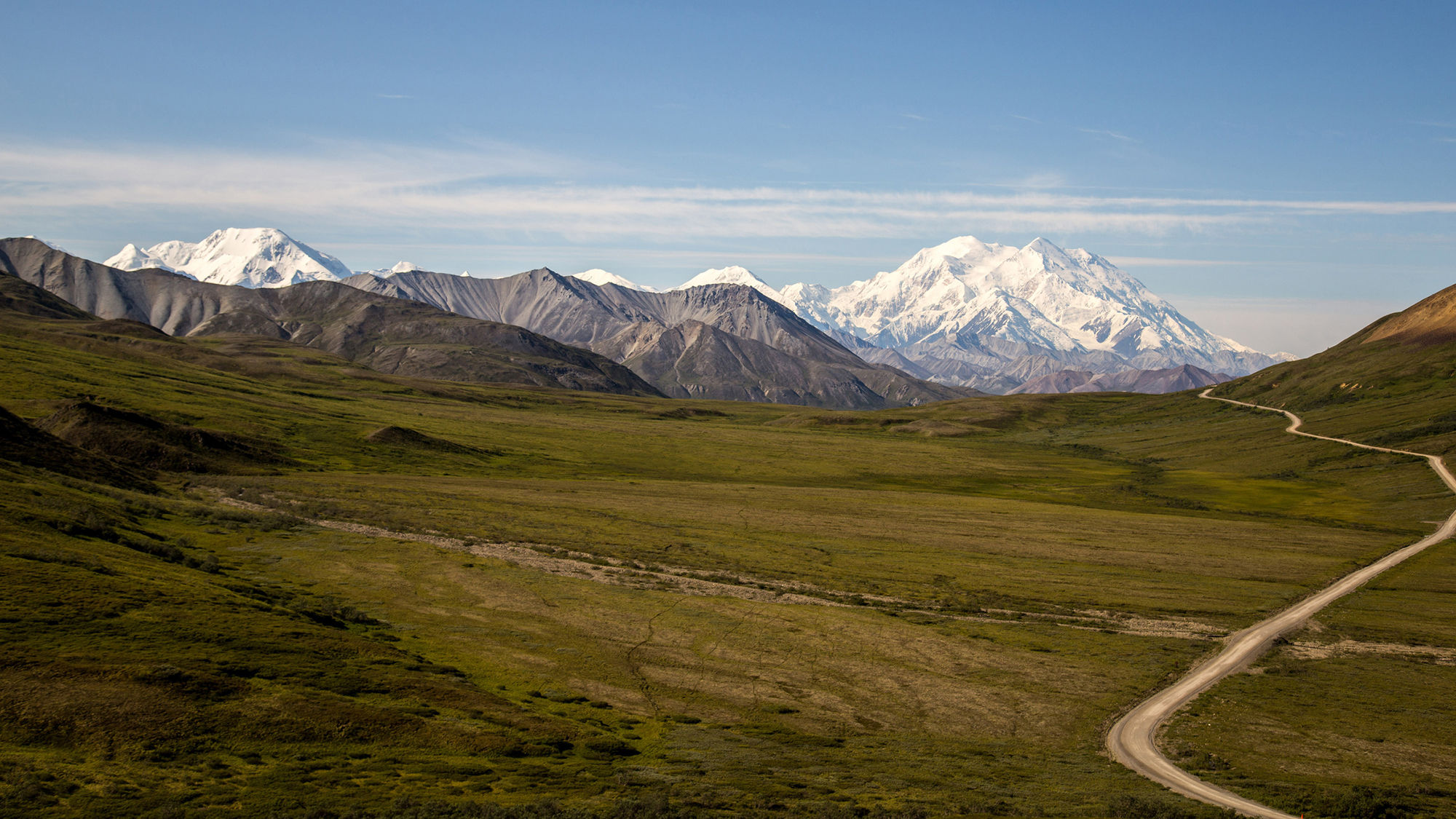 Denali National Park, one of the stops on the tour.