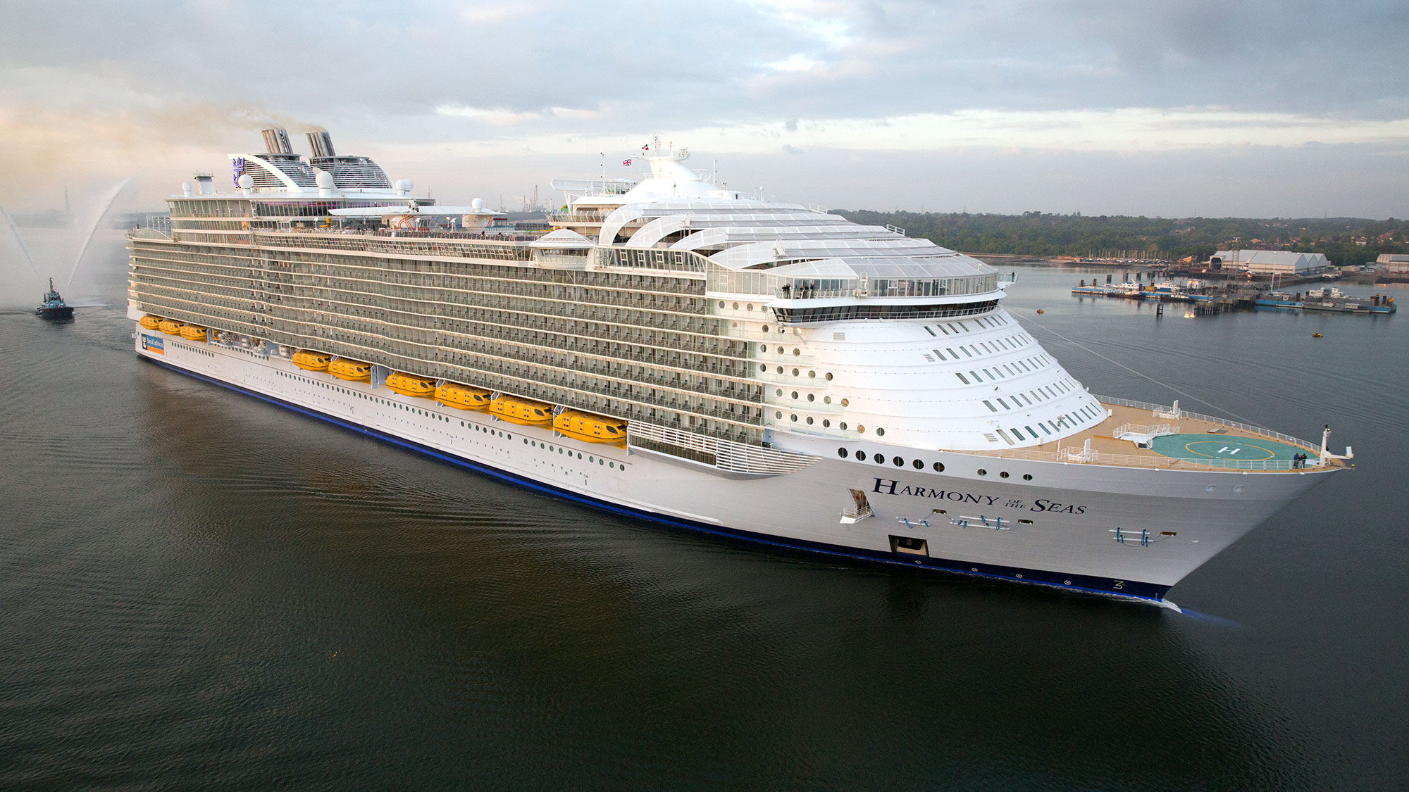 Royal Caribbean International CEO Michael Bayley said that the "warm reception" for Harmony of the Seas is "evidence that growing this class of ship will continue to drive exceptional performance for the brand."
