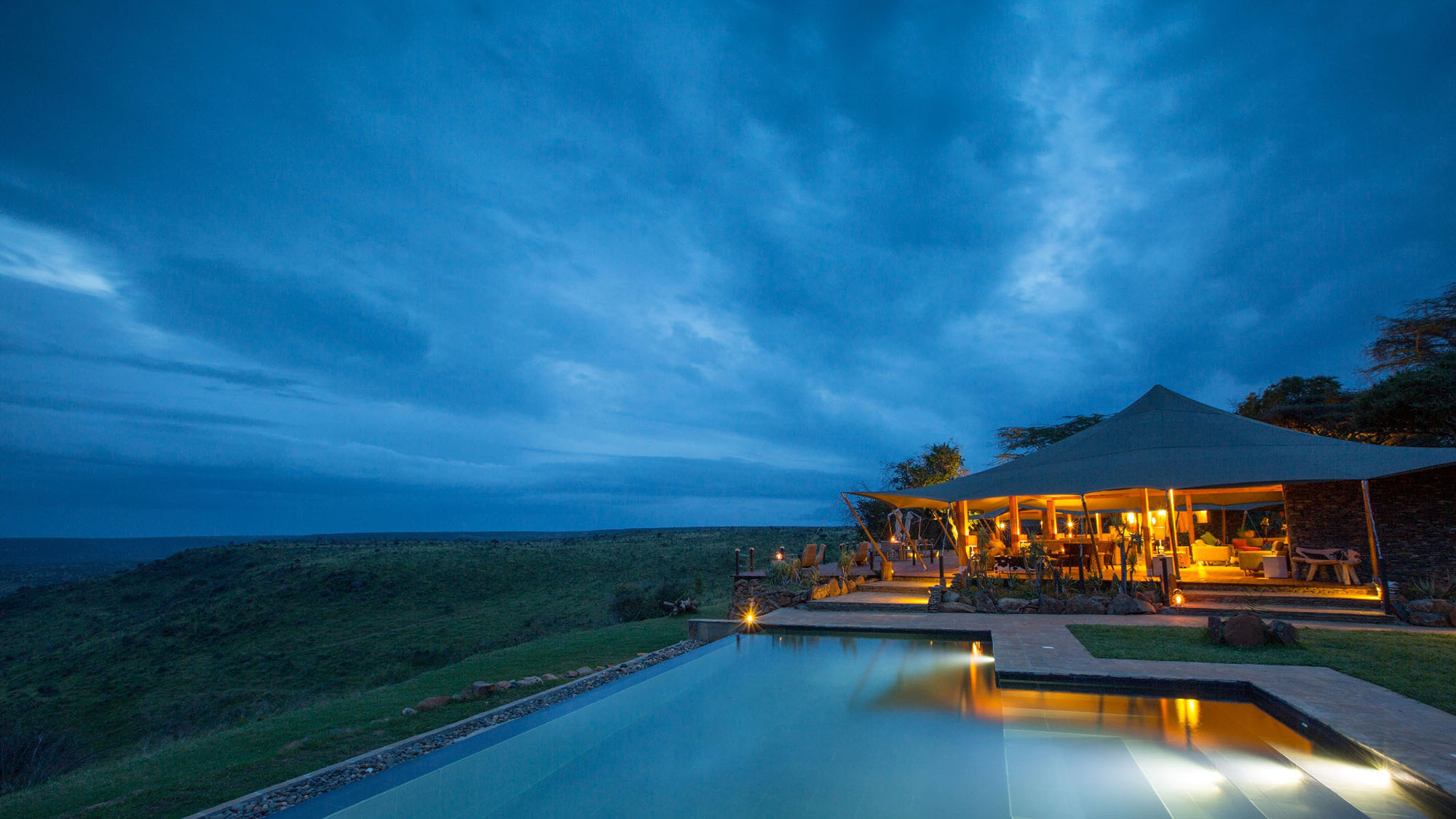 The Loisaba Tented Camp is located in Kenya's Loisaba Conservancy, which is home to more than 700 elephants as well as reticulated giraffe and Grevy’s zebra.