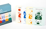 A perfect family distraction during trips by auto, plane or train, the 50 Road Trip Games box of games from a company called Deckopedia, should help the hours fly (or drive) by. Each card notes the number of players required, minimum recommended age for players (for kids as young as 4, older children, teens and adults), any materials (pen, paper, etc.) and, of course, the rules of the game in question. The games themselves comprise brain teasers, classics like 20 Questions, ''Just for Fun'' cards and pop culture puzzlers.
