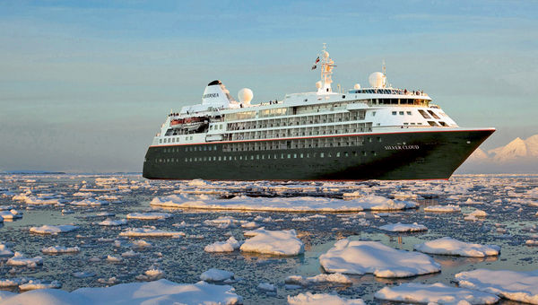 A rendering of Silversea Cruises' Silver Cloud. A rendering of Silversea Cruises' Silver Cloud.