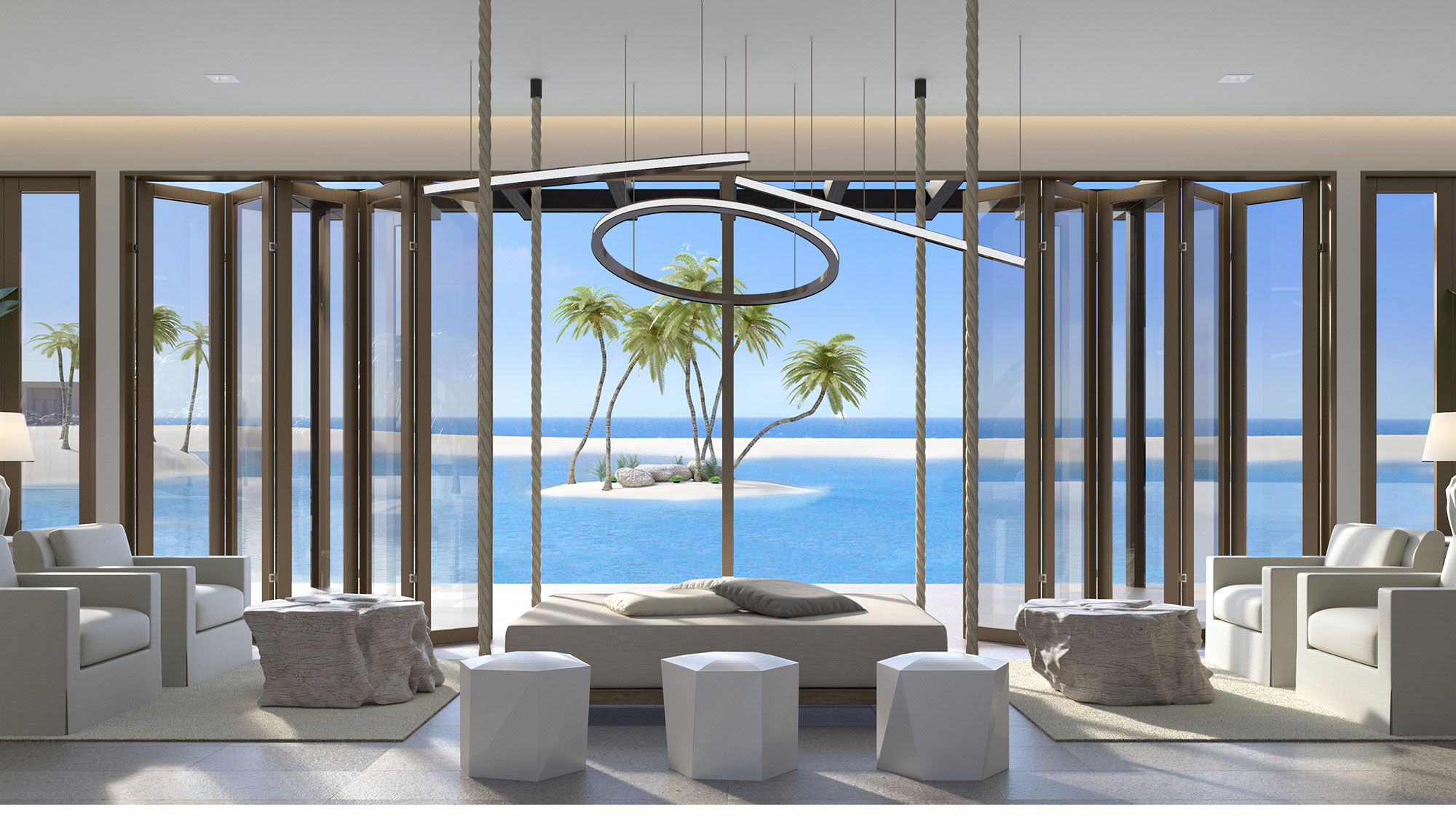 Great Stirrup Cay will have a new air-conditioned reception area.