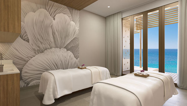 A posh Mandara Spa will have four treatment rooms. A posh Mandara Spa will have four treatment rooms.