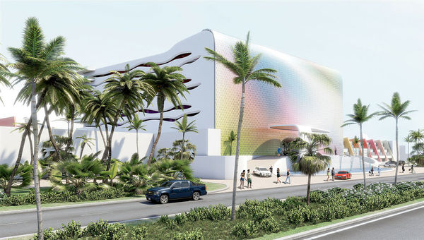 The exterior of the Temptation Resort. The exterior of the Temptation Resort.