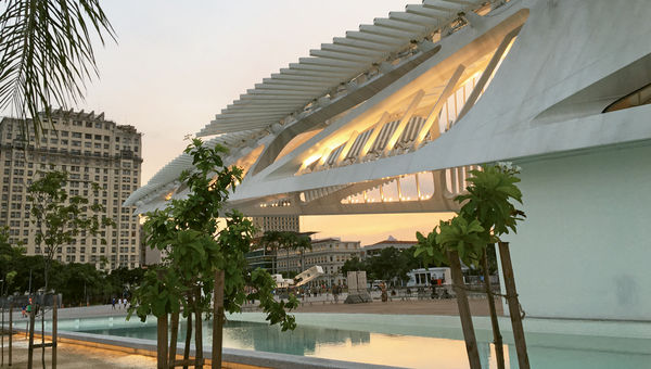 Rio de Janeiro’s Museu do Amanha (Museum of Tomorrow) opened on the city’s waterfront in December. Rio de Janeiro’s Museu do Amanha (Museum of Tomorrow) opened on the city’s waterfront in December.