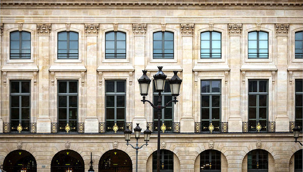 The exterior of the Ritz Paris. The exterior of the Ritz Paris.