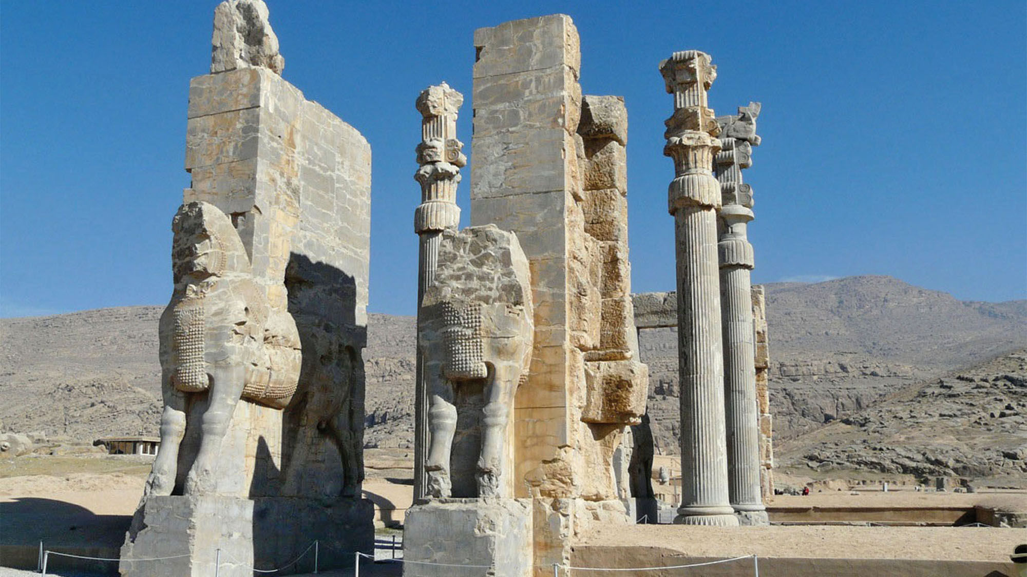 The Gates of All Nations in Persepolis, Iran.