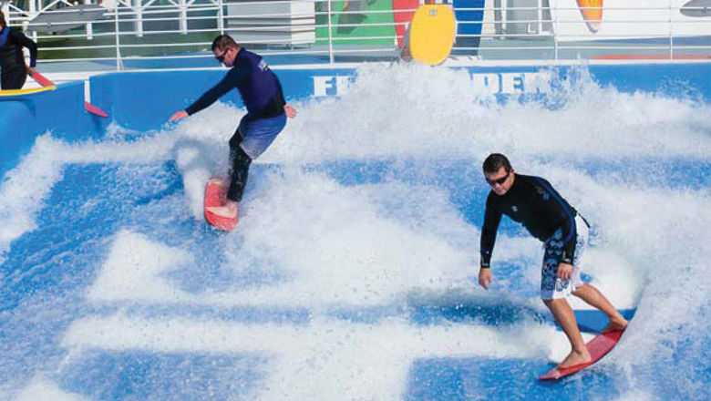 The ship will debut a FlowRider surf simulator this fall.