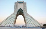 The 164-foot Azadi (Freedom) Tower, located in Tehran's Azadi Square.