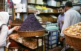 An array of exotic spices awaits in the markets of Tehran.