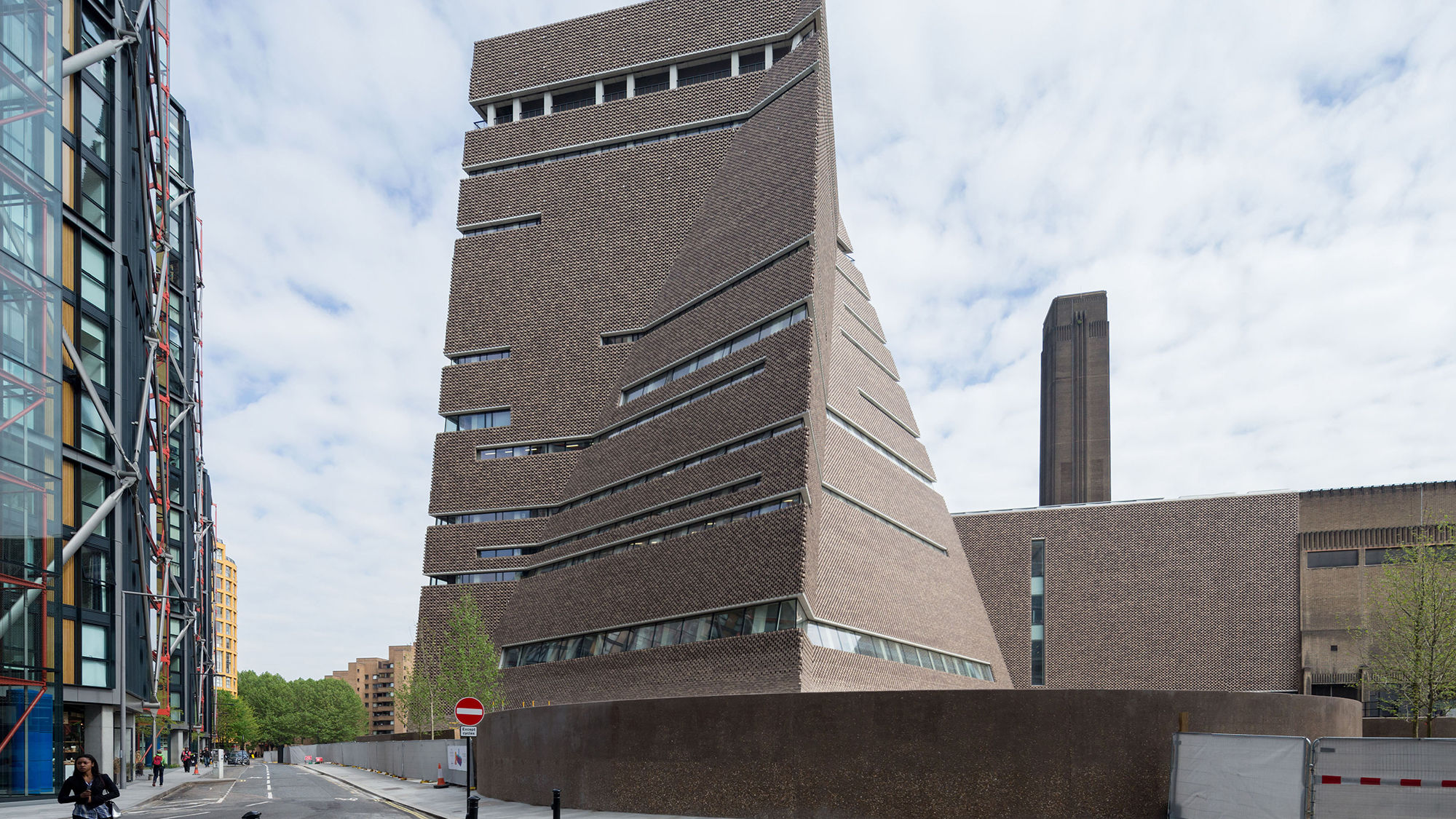 The exterior of the Tate Modern museum in London's Bankside district.