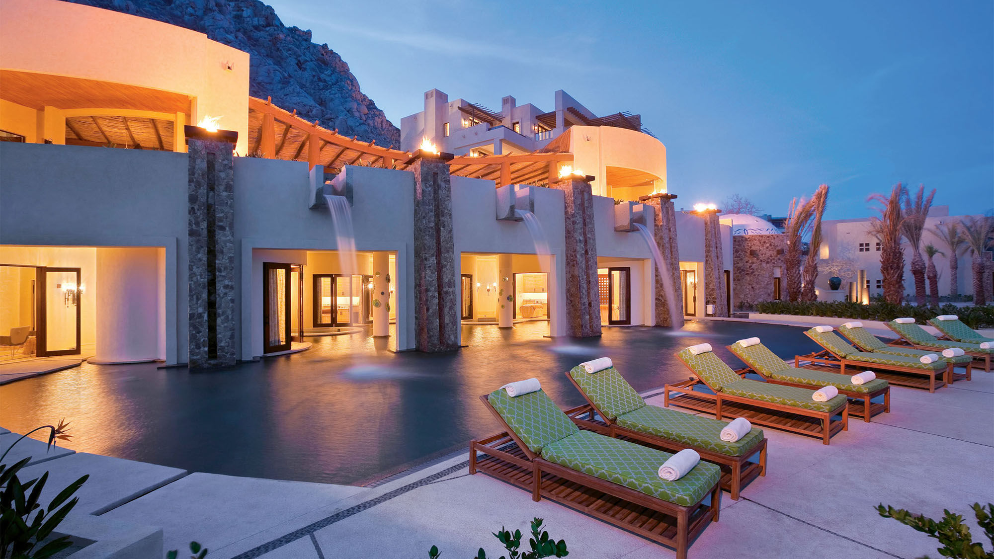 The 12,000-square-foot Luna y Mar spa at the Resort at Pedregal.