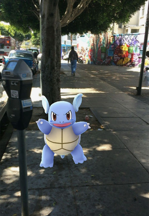 A Wartortle found on the streets of San Francisco. A Wartortle found on the streets of San Francisco.