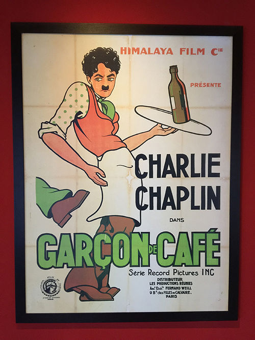 A movie poster at Chaplin's World, a museum devoted to Charlie Chaplin in his former home, Manoir de Ban, in Corsier-sur-Vevey, Switzerland, where he lived from 1952 until his death in 1977. A movie poster at Chaplin's World, a museum devoted to Charlie Chaplin in his former home, Manoir de Ban, in Corsier-sur-Vevey, Switzerland, where he lived from 1952 until his death in 1977.