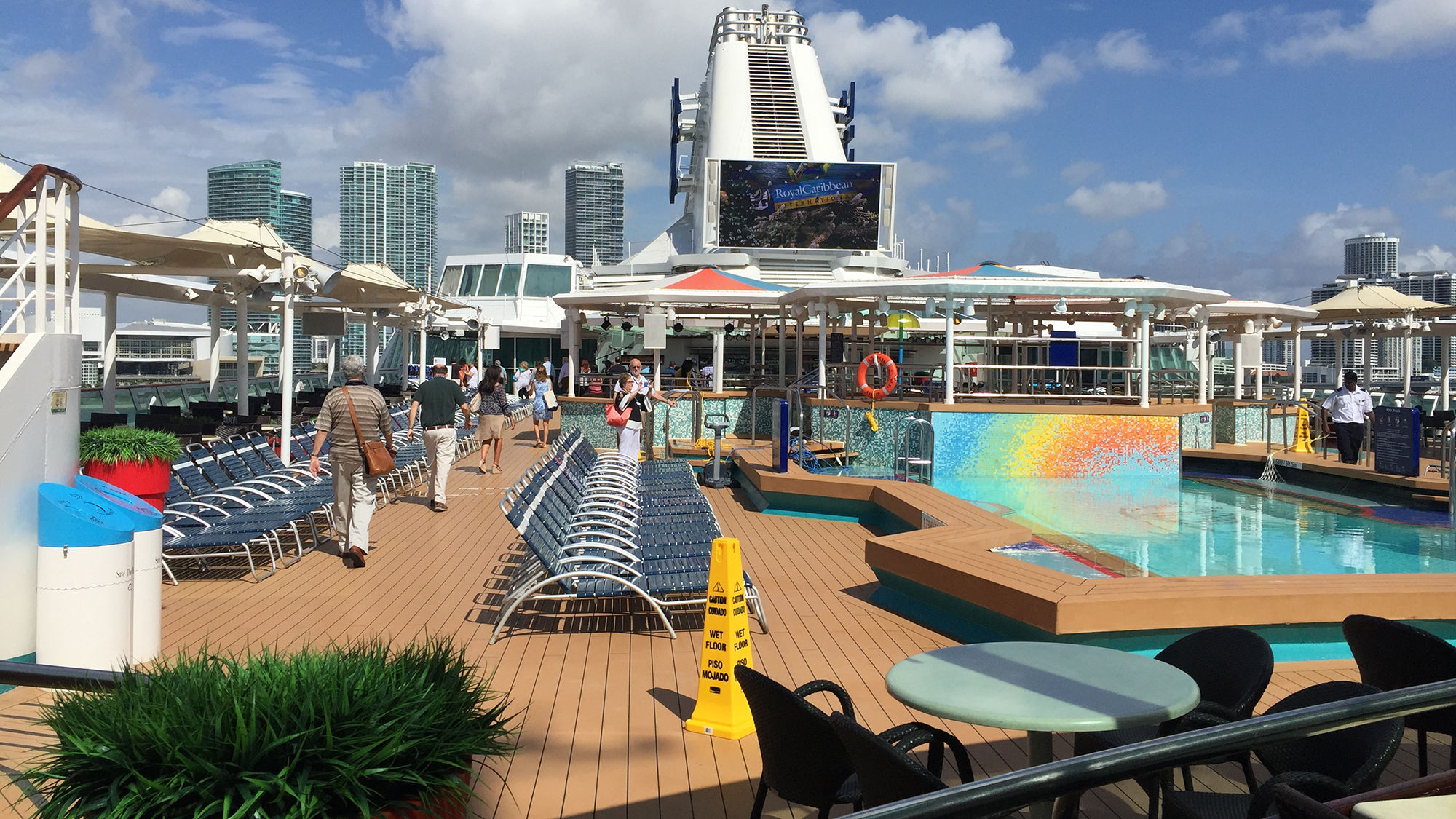 Royal Caribbean this year spent $50 million renovating the Empress of the Seas for potential use in Cuba.