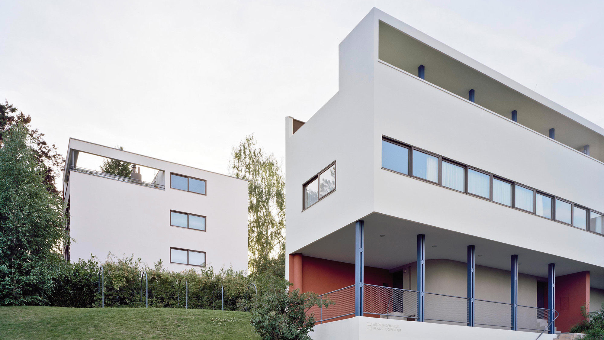 The two Stuttgart houses are Le Corbusier’s only buildings in Germany.