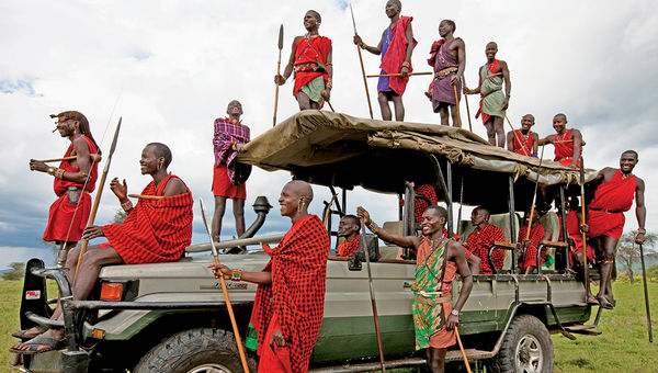 Luxurious yet based on sustainable practices, Cottar's 1920s Safari Camp partners with the resident Masai, respecting them as stewards of the land and embracing how they wish to represent themselves to visitors.