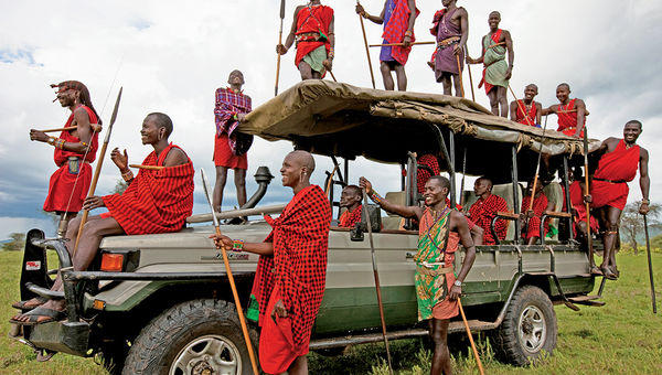 Luxurious yet based on sustainable practices, Cottar’s 1920s Safari Camp partners with the resident Masai, respecting them as stewards of the land and embracing how they wish to represent themselves to visitors. Luxurious yet based on sustainable practices, Cottar’s 1920s Safari Camp partners with the resident Masai, respecting them as stewards of the land and embracing how they wish to represent themselves to visitors.