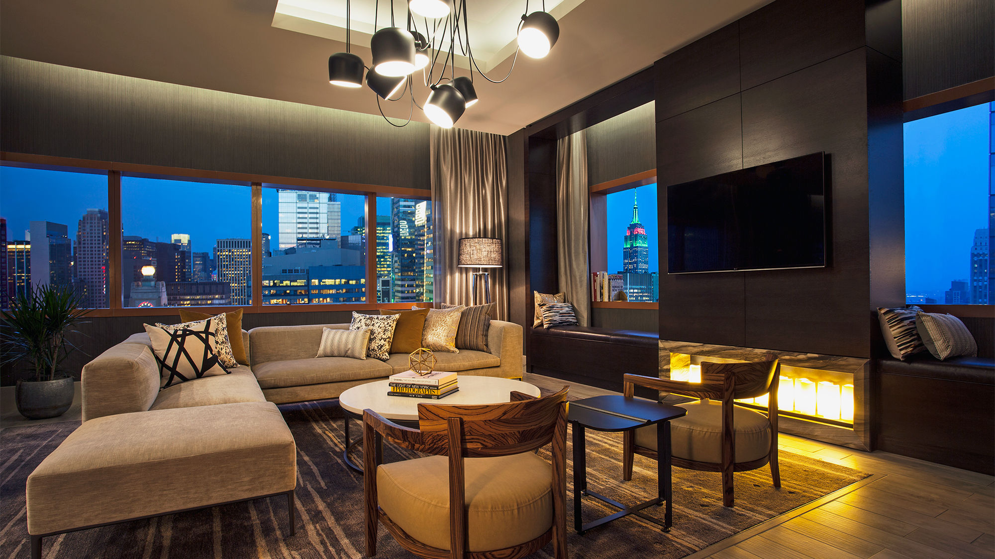 The Empire Suite at the Westin New York Times Square.