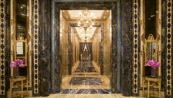 The hotel’s lobby. The hotel’s lobby.