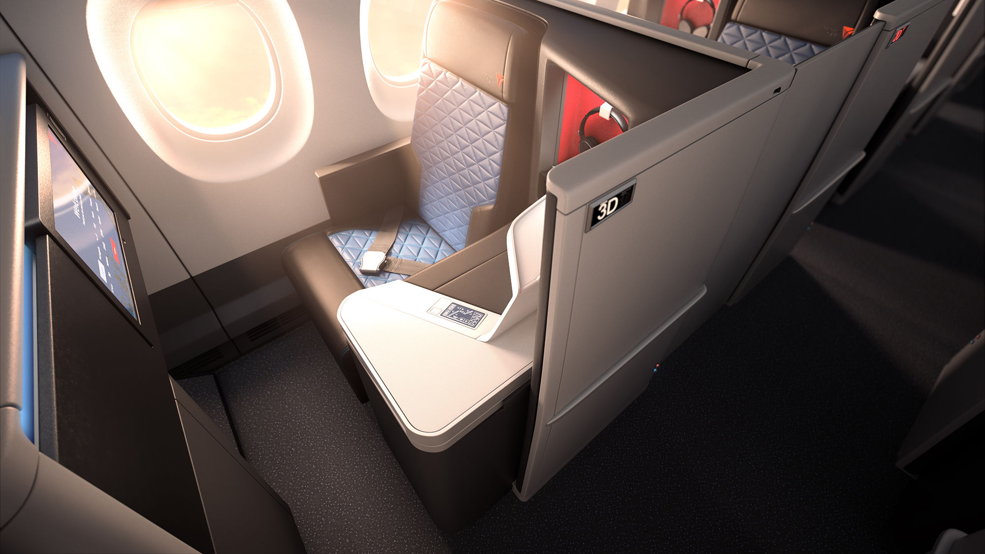 Delta’s new A350s to feature all-suite seating in biz class