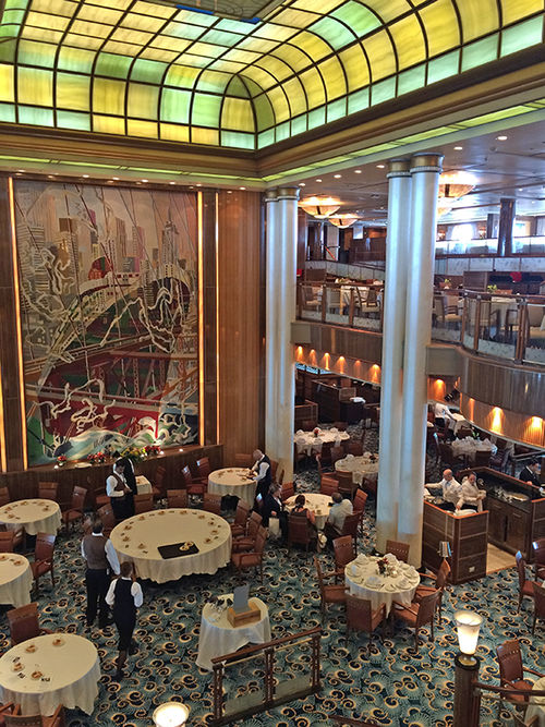 The iconic Britannia restaurant looks very much the same despite an extensive refurbishment. The iconic Britannia restaurant looks very much the same despite an extensive refurbishment.