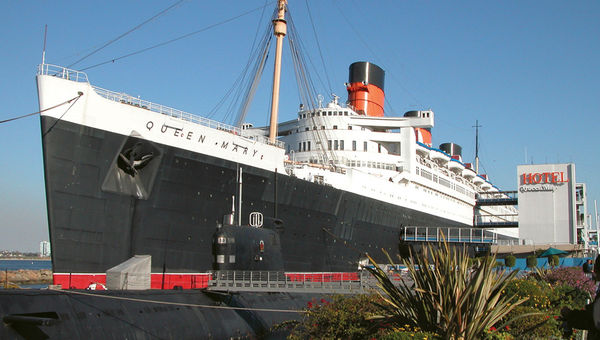 The Queen Mary has been in use off and on as a hotel in Long Beach, Calif., since 1972.