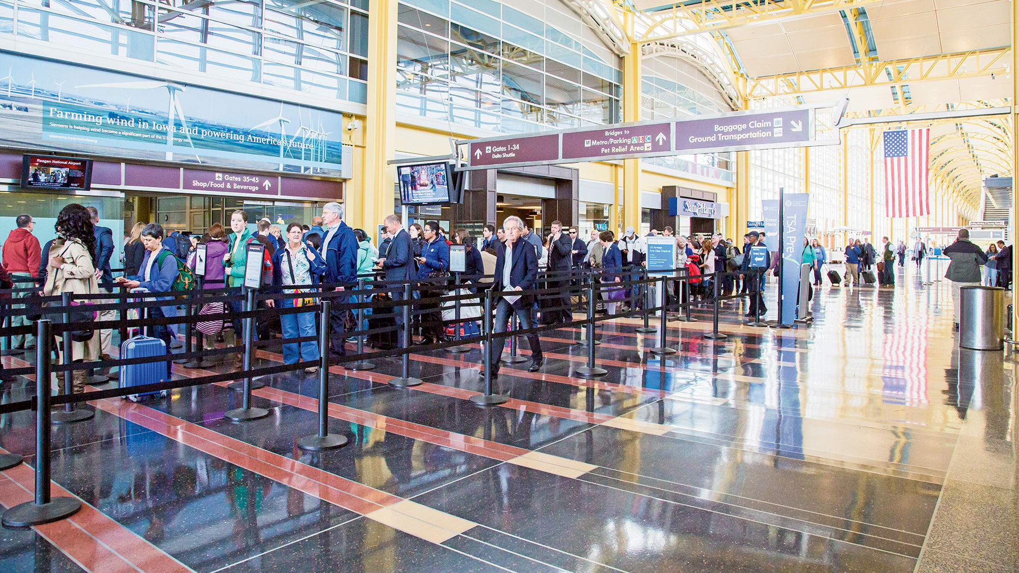 Airports say TSA blue flu having minimal impact