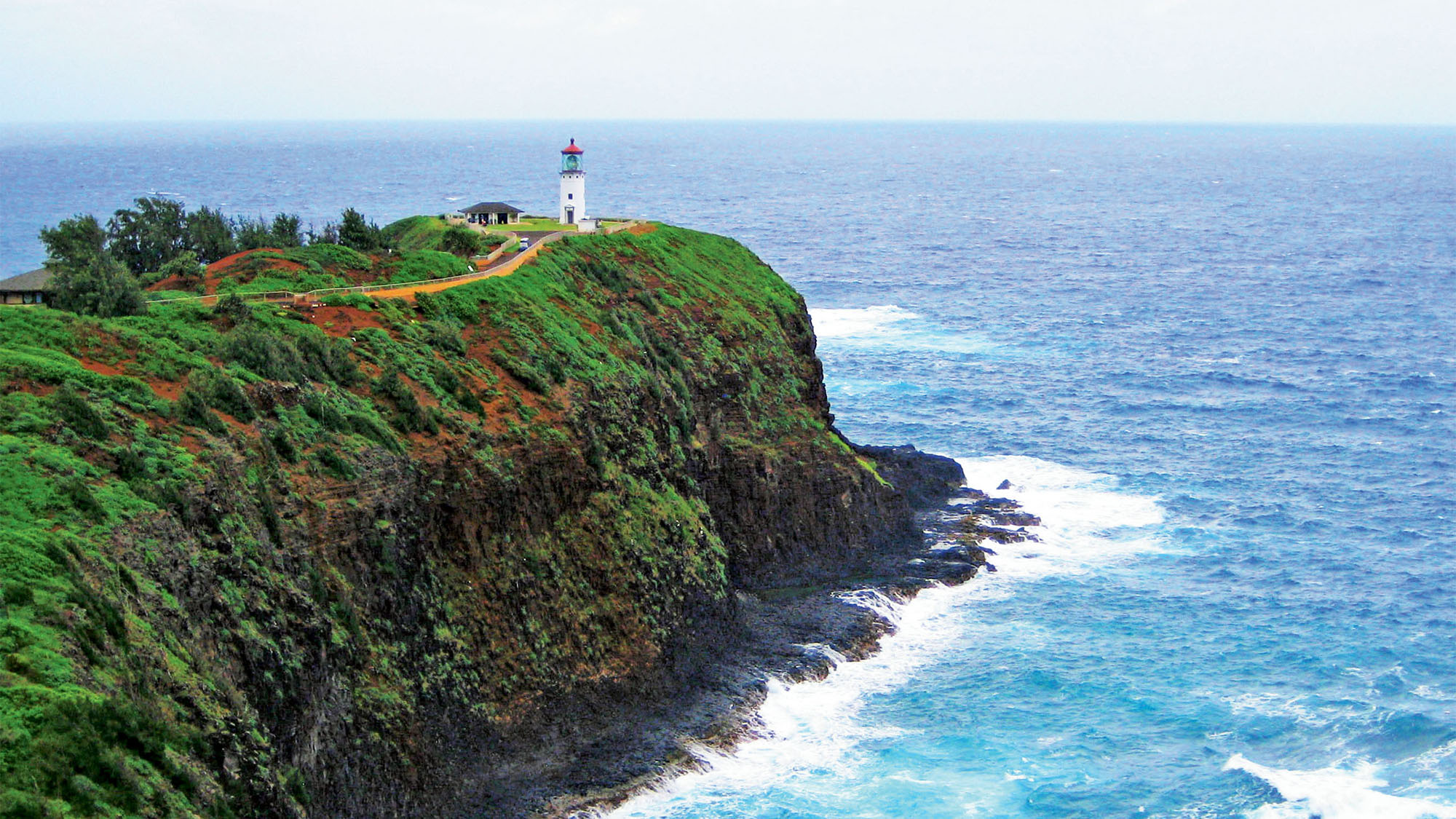 Kilauea Point National Wildlife Refuge on Kauai's north shore is home to one of Hawaii's largest populations of nesting seabirds.