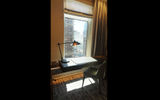 A view of the World Trade Center Oculus from a window at the Four Seasons Downtown New York hotel.