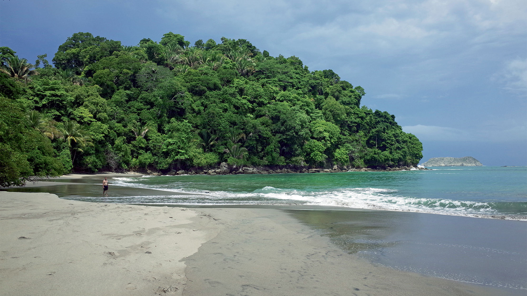 Manuel Antonio National Park, on the central Pacific coast of Costa Rica, is a stop on a National Geographic Journey with G Adventures tour of the country.